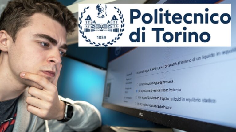 Guida al Test di Ingresso del Politecnico di Torino