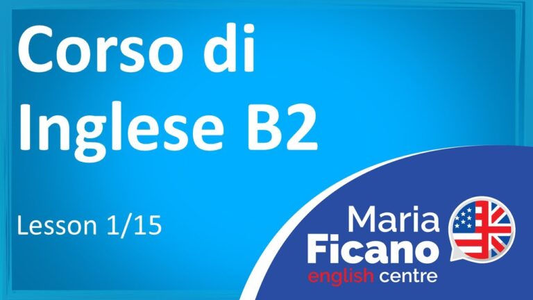 Corso Inglese B2 Online Gratuito Riconosciuto MIUR