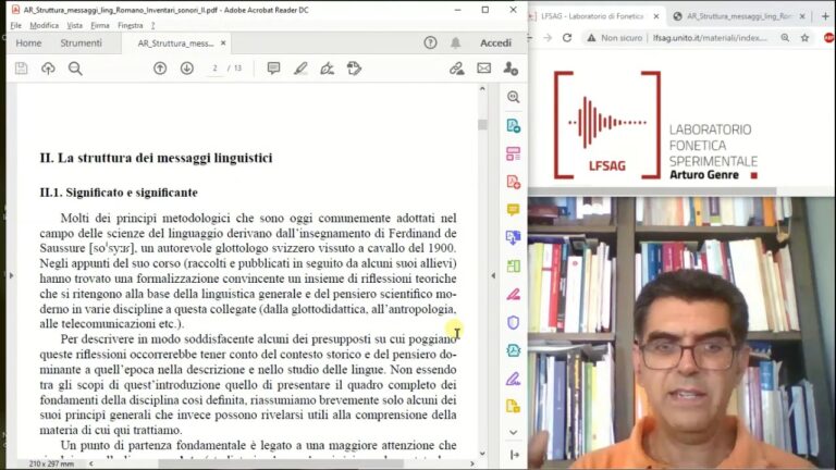 Linguistica Generale: Approfondimenti e Innovazioni all’UNITO