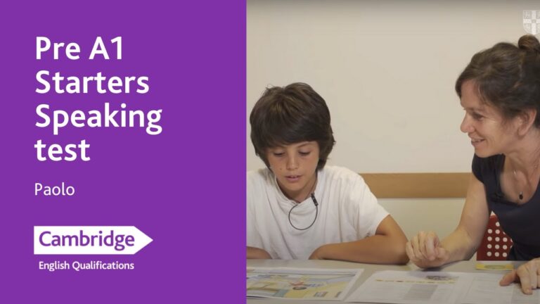 Test di Cambridge Starters Online: Preparazione Efficace