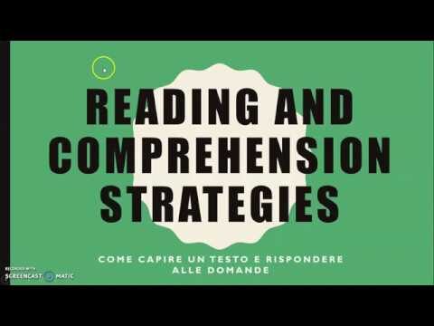 Strategie per migliorare la comprensione in inglese nella terza media