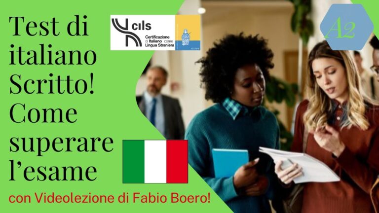 Risultati Test A2 Italiano